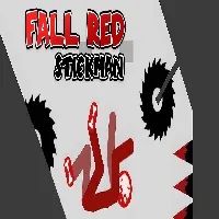 Fall Red Stickman - Unblocked Games 6x