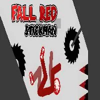 Fall Red Stickman - Unblocked Games 6x