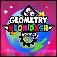 Geometry Neon Dash World Two - Unblocked Games 6x