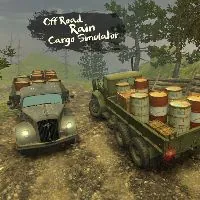 Off Road Rain Cargo Simulator - Unblocked Games 6x