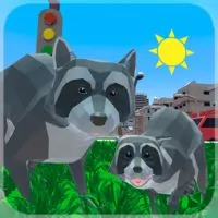 Raccoon Adventure City Simulator 3D - Unblocked Games 6x