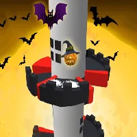 Helix Jump Halloween - Unblocked Games 6x