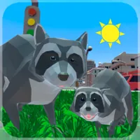 Raccoon Adventure City Simulator 3D - Unblocked Games 6x